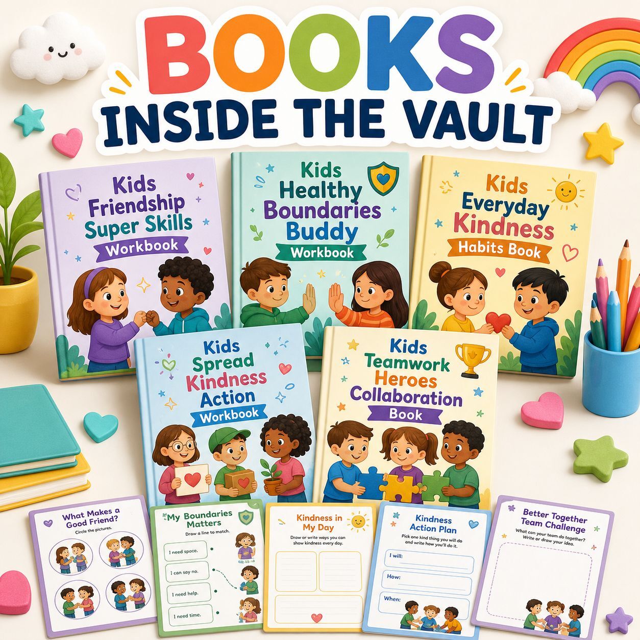 109 Kids Workbooks & Activity Books Mega Bundle – Unrestricted PLR