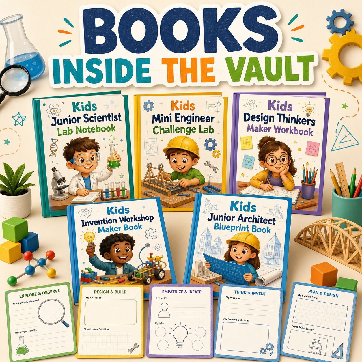 109 Kids Workbooks & Activity Books Mega Bundle – Unrestricted PLR