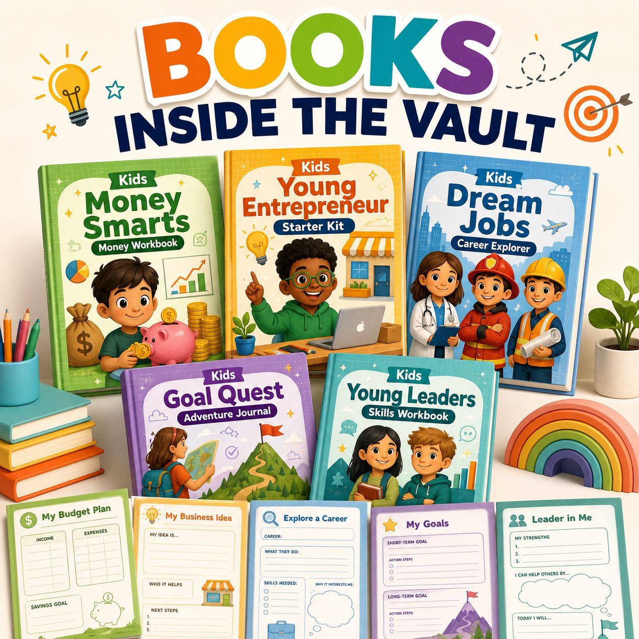 109 Kids Workbooks & Activity Books Mega Bundle – Unrestricted PLR